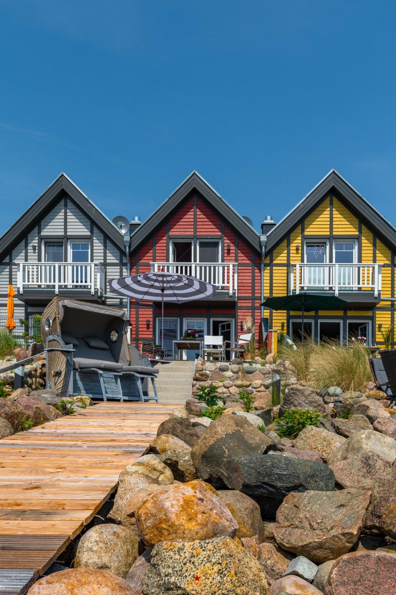 Ferienhaus Auszeit Olpenitz Esterno foto